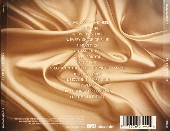 BANANARAMA - LIVE IN STEREO - Imagen 2