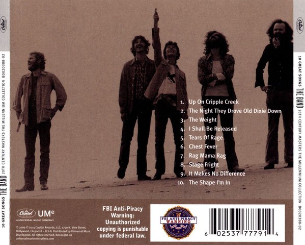 THE BAND - 10 GREAT SONGS - Imagen 2