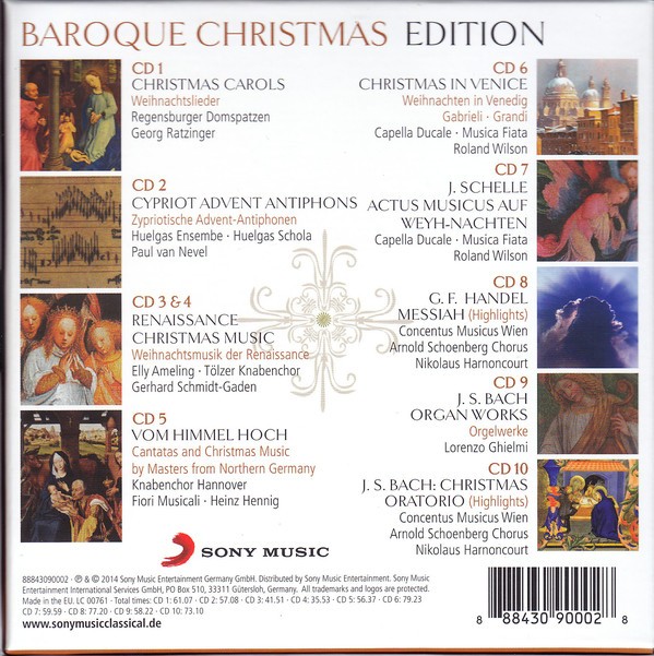 BAROQUE CHRISTMAS EDITION - VARIOS ARTISTAS - Imagen 2