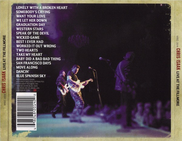 CHRIS ISAAK - LIVE AT THE FILLMORE - Imagen 2