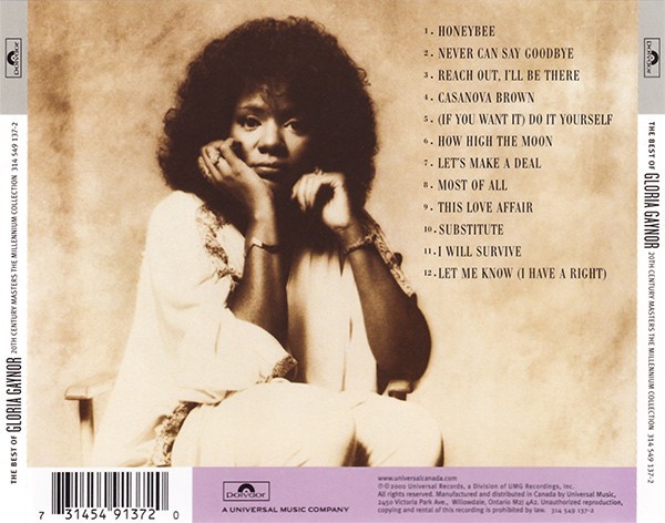 GLORIA GAYNOR - THE BEST OF GLORIA GAYNOR - Imagen 2