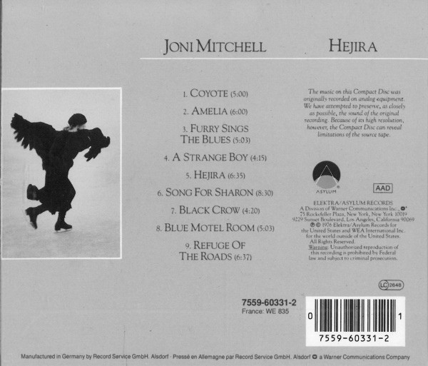 JONI MITCHELL - HEJIRA - Imagen 2