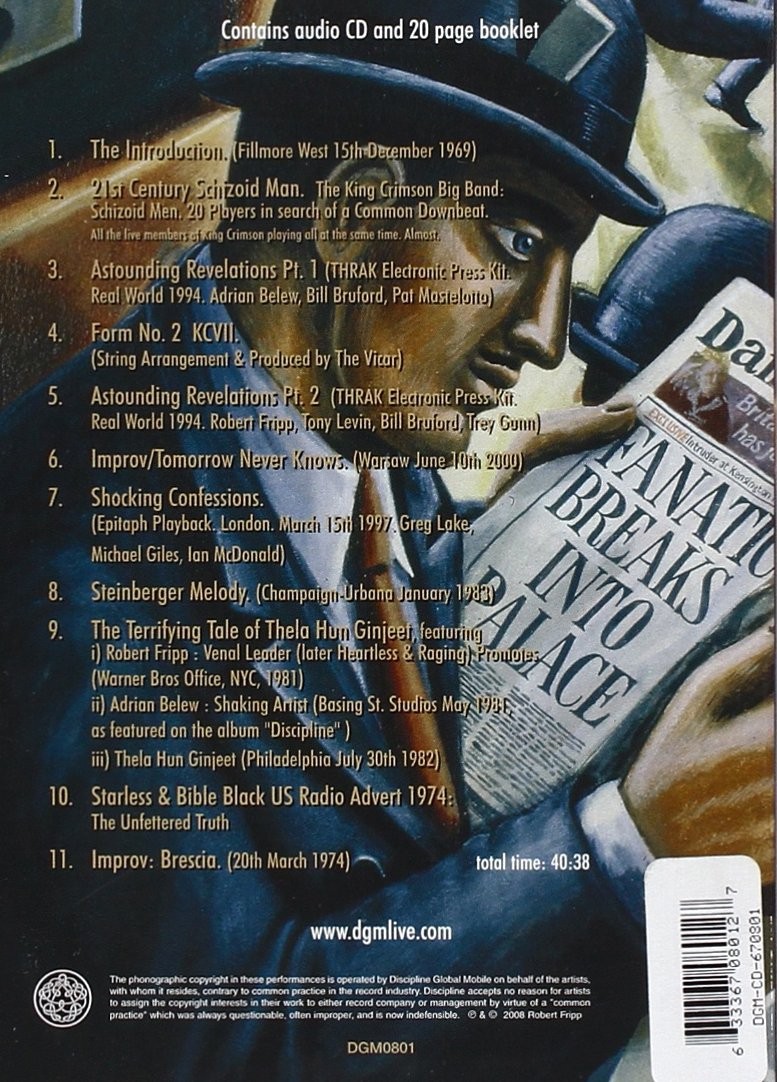 KING CRIMSON - 40th ANNIVERSARY TOUR - Imagen 2