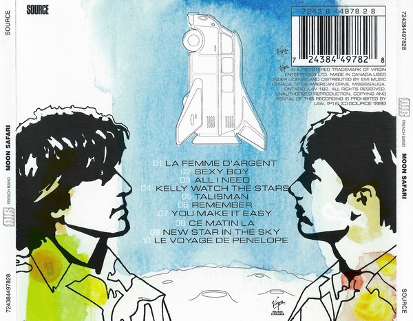 AIR FRENCH BAND - MOON SAFARI - Imagen 2