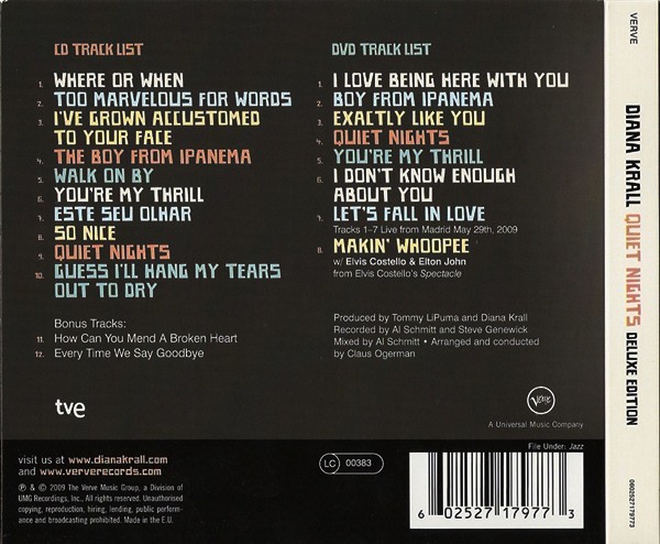 DIANA KRALL - QUIET NIGHTS - Imagen 2