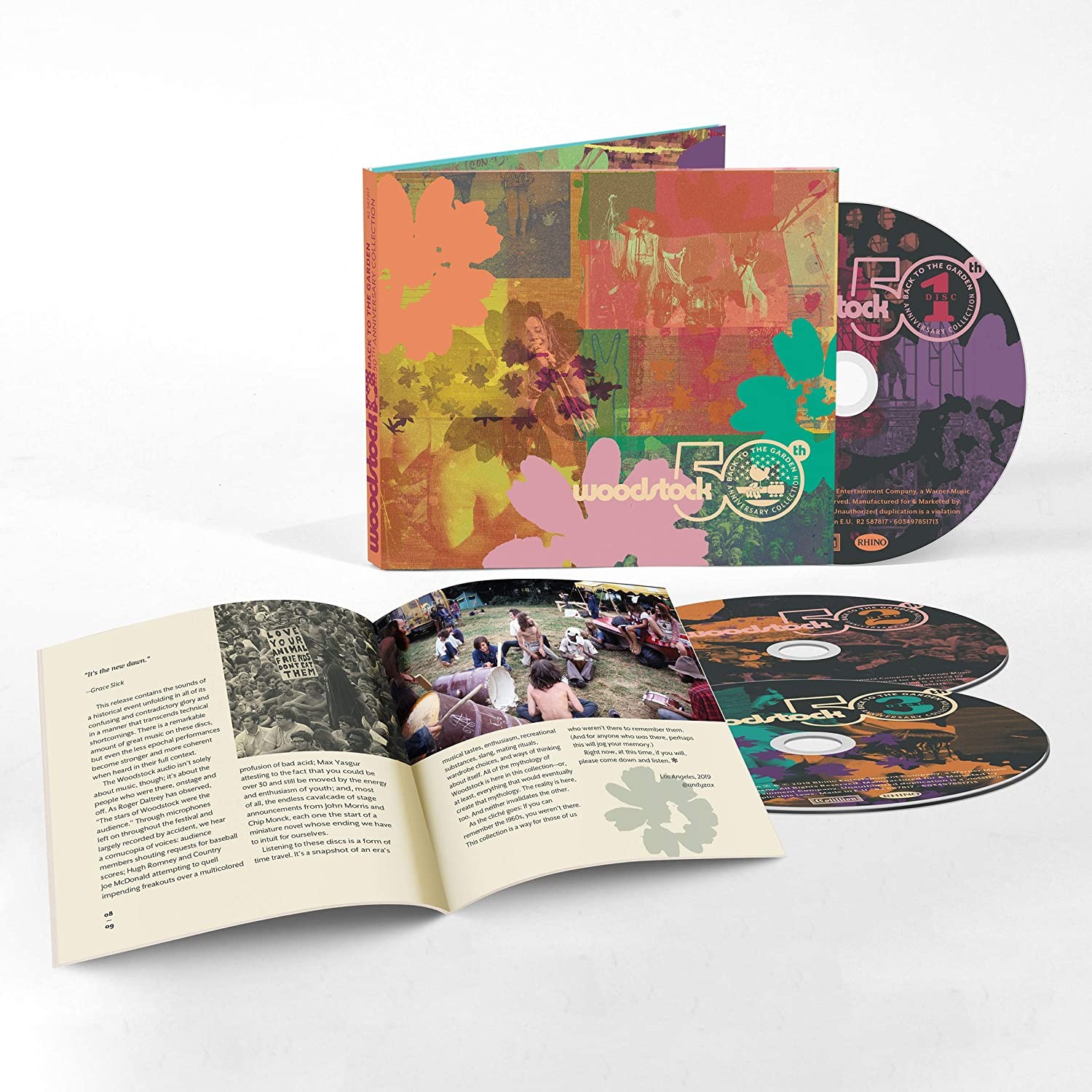 WOODSTOCK - BACK TO THE GARDEN 50th ANNIVERSARY COLLECTION - VARIOS ARTISTAS - Imagen 2
