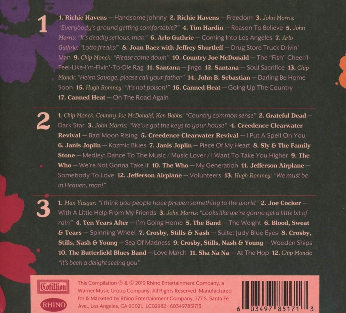 WOODSTOCK - BACK TO THE GARDEN 50th ANNIVERSARY COLLECTION - VARIOS ARTISTAS - Imagen 3