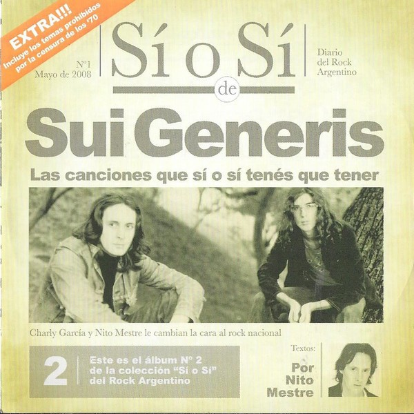 SUI GENERIS - SI O SI