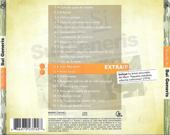 SUI GENERIS - SI O SI - Imagen 2