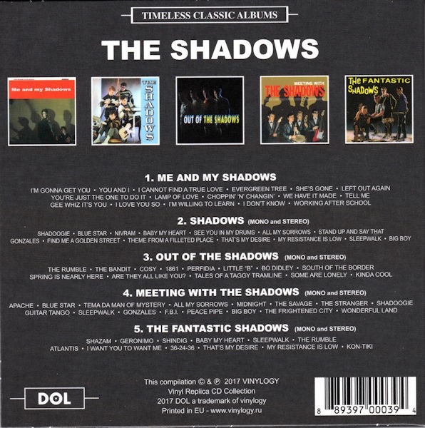THE SHADOWS - TIMELESS CLASSIC ALBUMS - Imagen 2