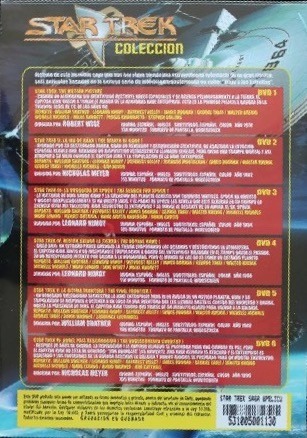 STAR TREKĀ - PELICULAS