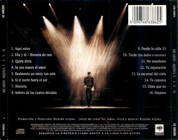 RICARDO ARJONA - VIVO - Imagen 2