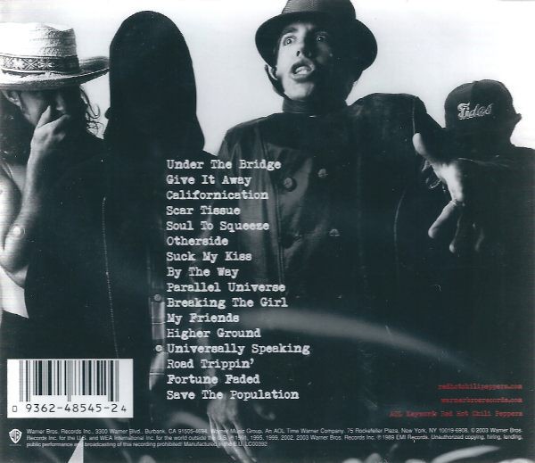 RED HOT CHILI PEPPERS - GREATEST HITS - Imagen 2