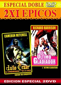 JULIO CESAR EL CONQUISTADOR / EL ULTIMO GLADIADOR