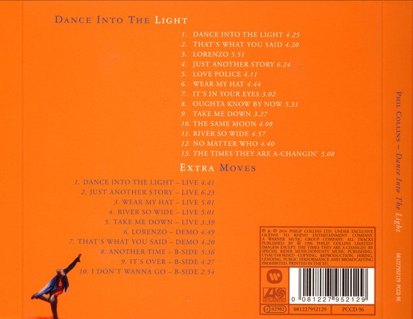 PHIL COLLINS - DANCE INTO THE LIGHT - Imagen 2