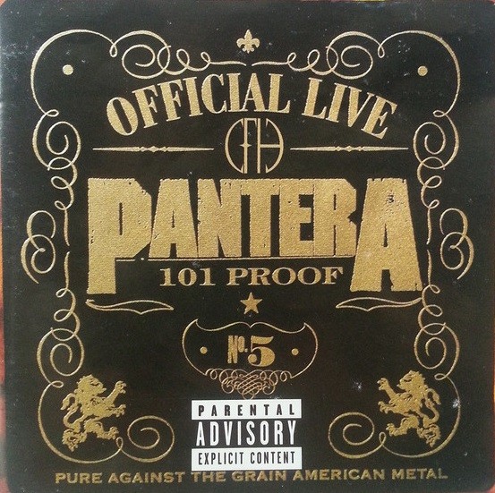 PANTERA – OFFICIAL LIVE – 101 PROOF – America Dvd