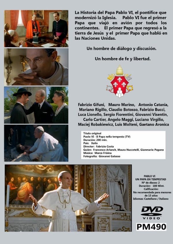 PABLO VI UN PAPA EN TEMPESTAD - SERIE COMPLETA - Imagen 2