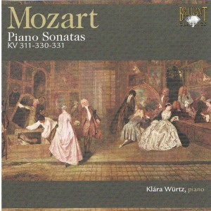 WOLFGANG AMADEUS MOZART - PIANO SONATAS  KV  311 330 331