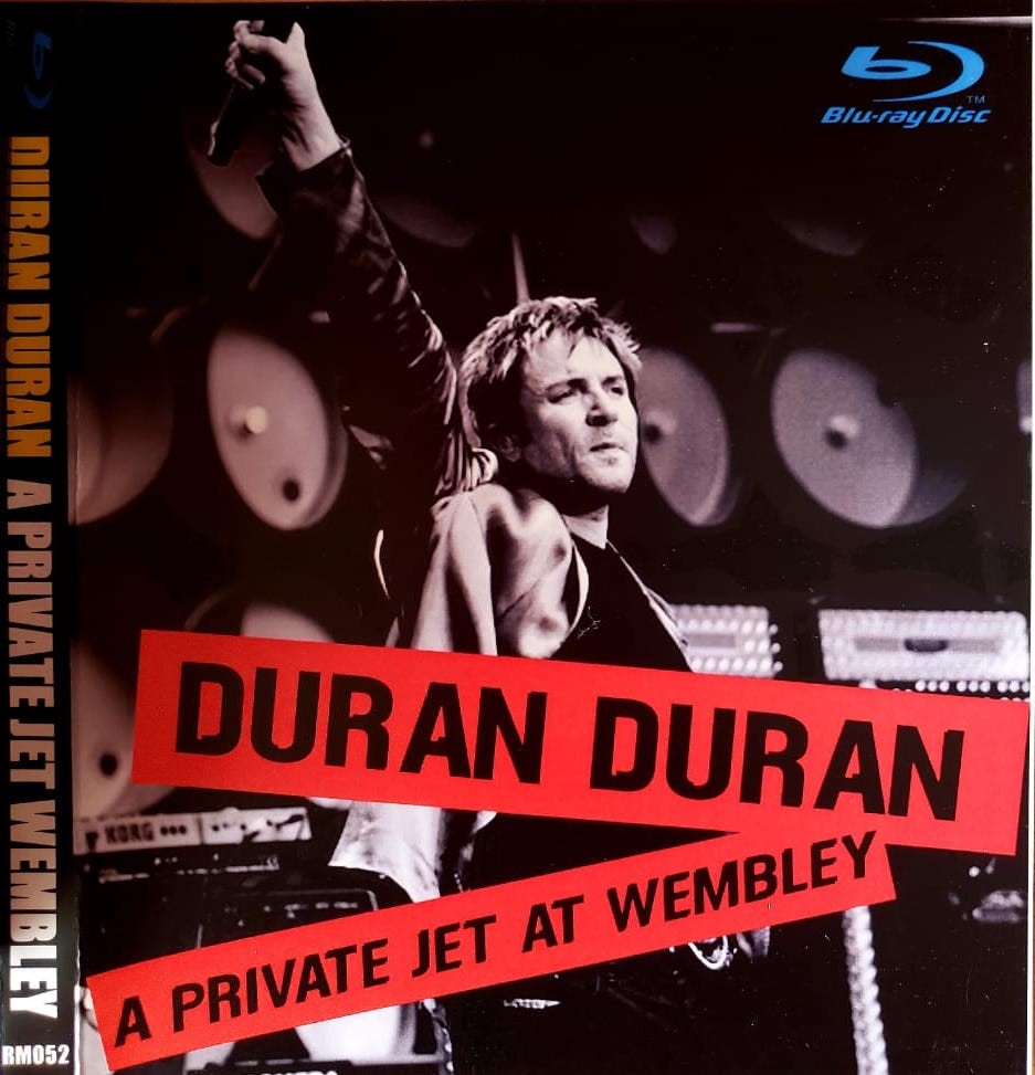 DURAN DURAN - A PRIVATE JET AT WEMBLEY