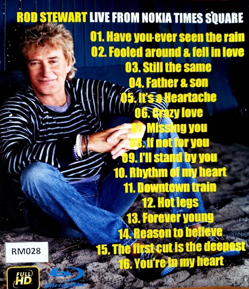ROD STEWART - LIVE FROM NOKIA TIMES SQUARE