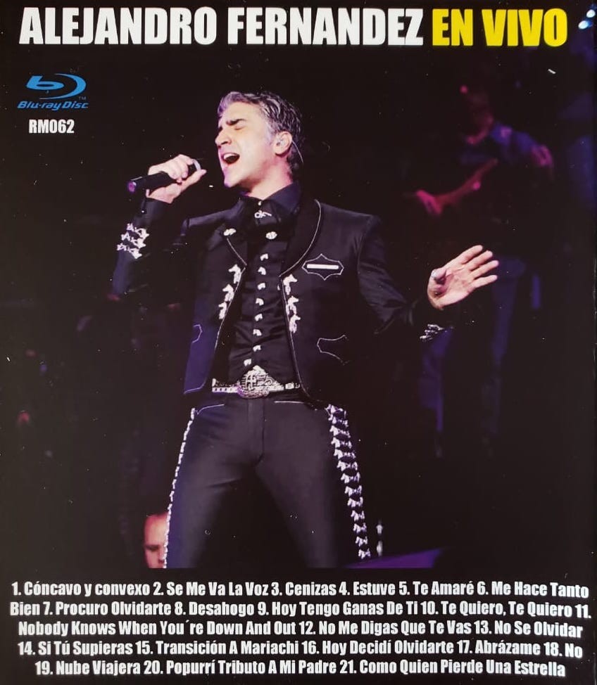 ALEJANDRO FERNANDEZ - EN VIVO - Imagen 2