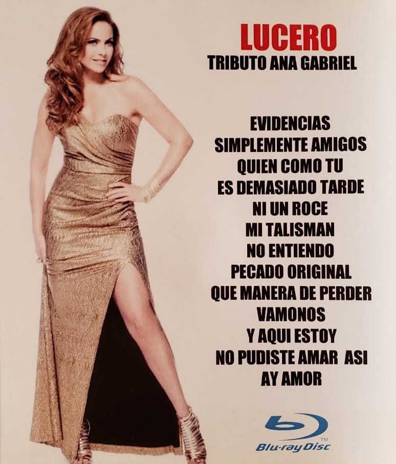 LUCERO - TRIBUTO A ANA GABRIEL