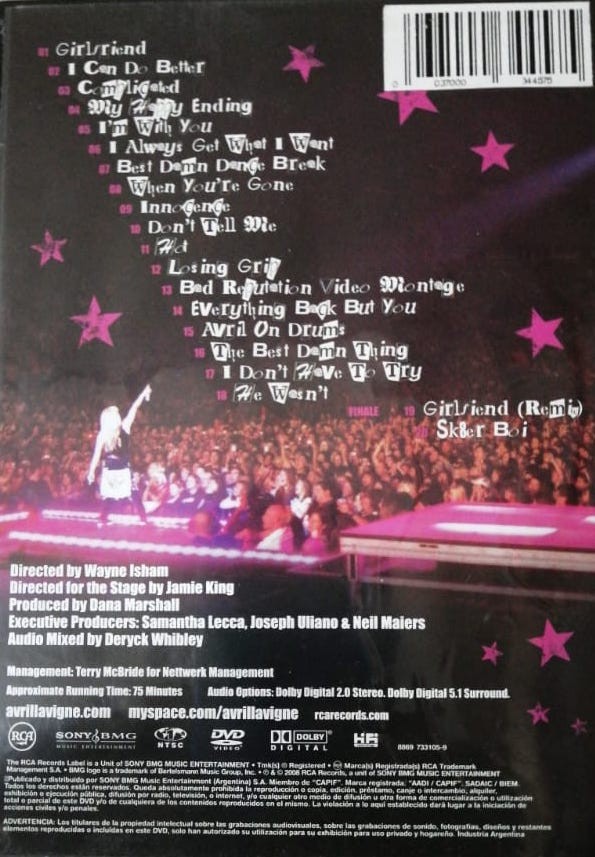 AVRIL LAVIGNE - THE BEST DAMN TOUR LIVE IN TORONTO - Imagen 2