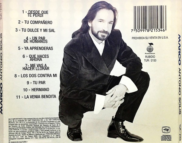 MARCO ANTONIO SOLIS - MARCO ANTONIO SOLIS - Imagen 2