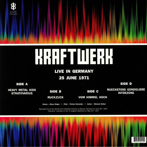 KRAFTWERK - LIVE IN GERMANY 1971 - Imagen 2