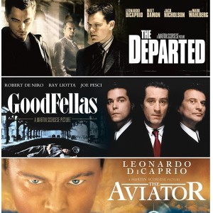 THE DEPARTED / GOODFELLAS /  THE AVIATOR