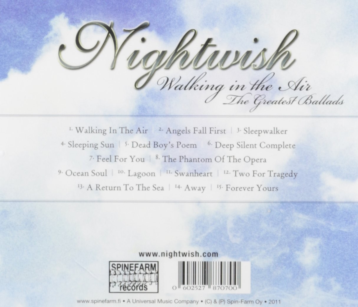 NIGHTWISH - WALKING IN THE AIR - Imagen 2
