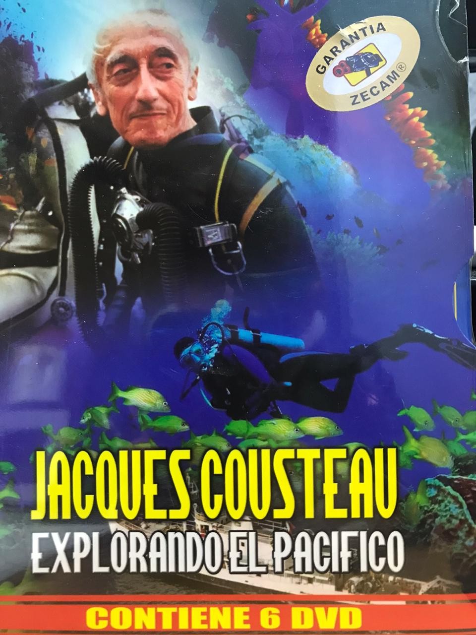 JACQUES COUSTEAU EXPLORANDO EL PACIFICO
