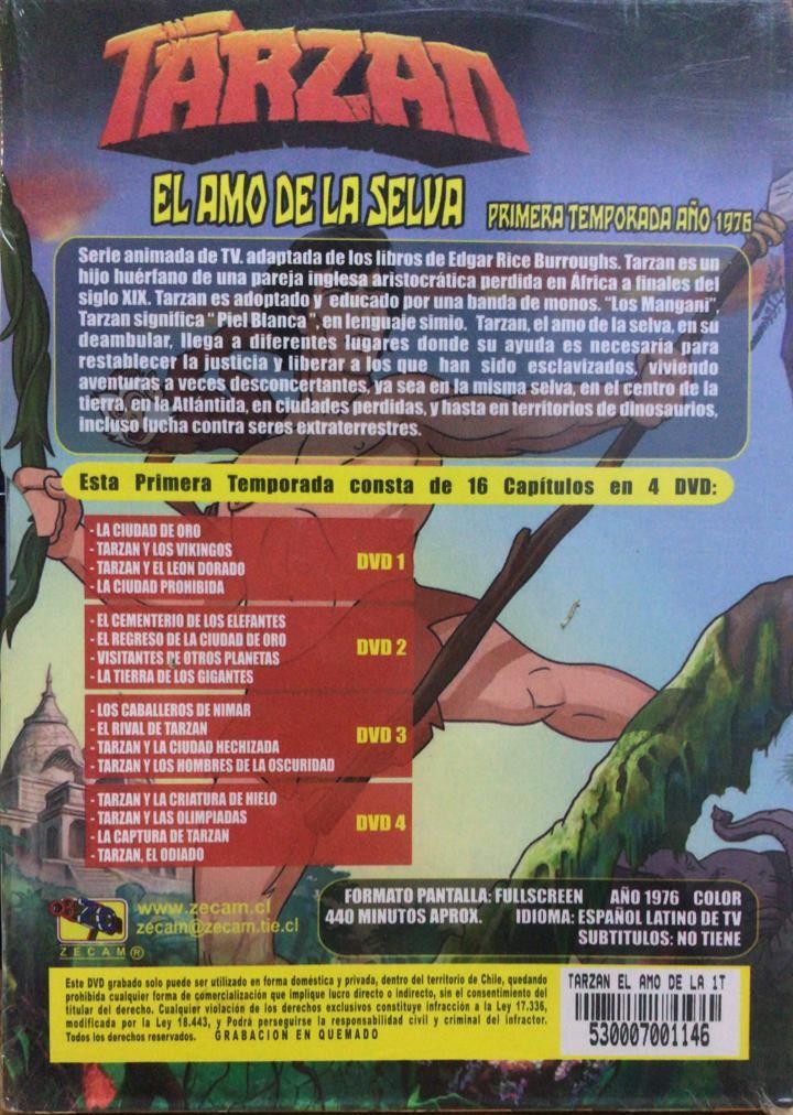 TARZANĀ - AMO DE LA SELVA - 1 TEMPORADA - Imagen 2