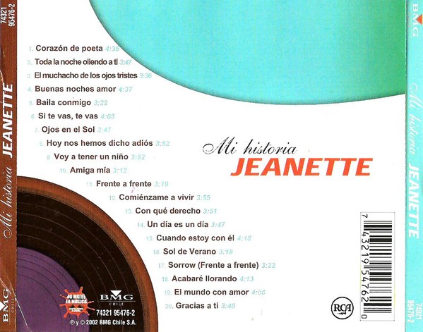 JEANETTE - MI HISTORIA - Imagen 2