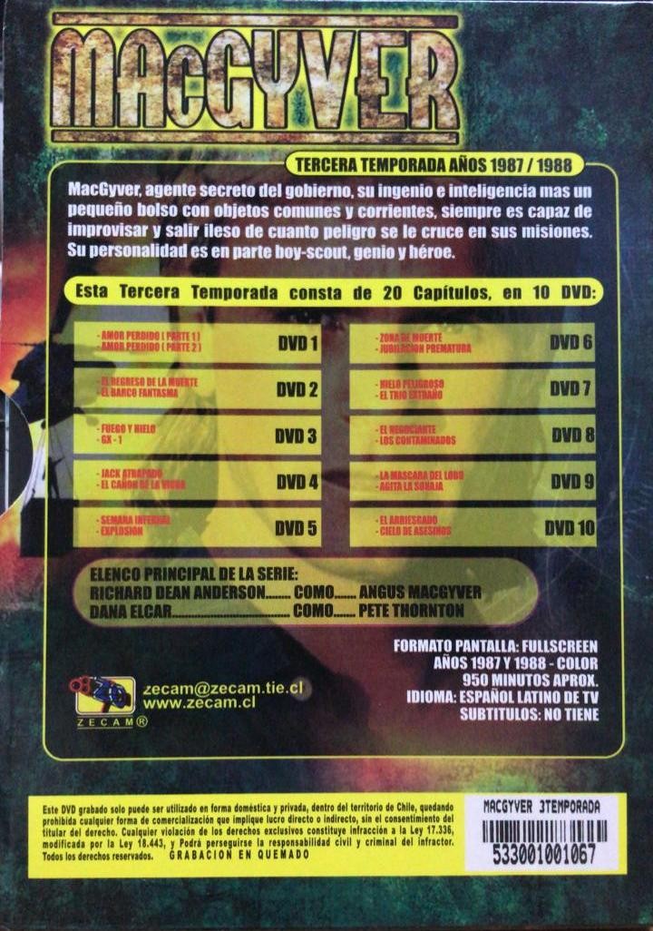 MACGYVER - 3 TEMPORADA - Imagen 2