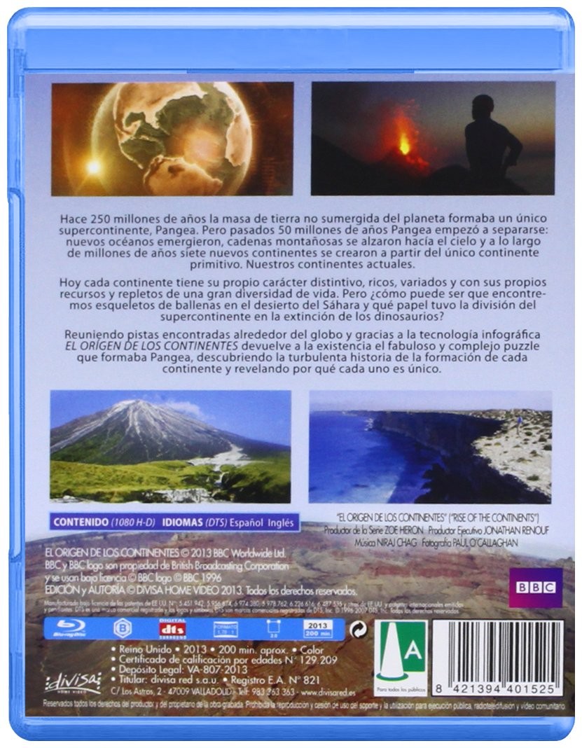 BBC - EL ORIGEN DE LOS CONTINENTES - Imagen 2