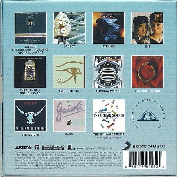 THE ALAN PARSONS PROJECT - THE COMPLETE ALBUMS COLLECTION - Imagen 2