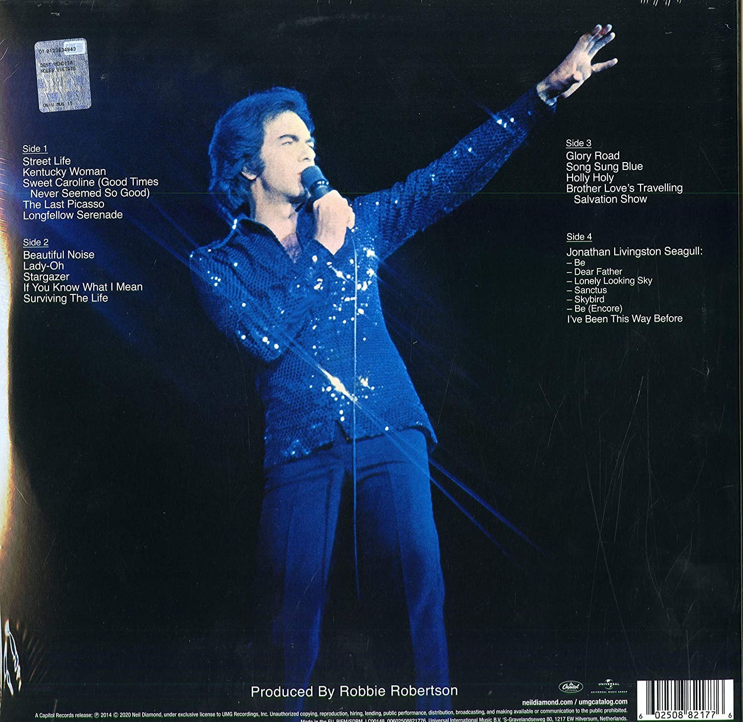 NEIL DIAMOND - LOVE AT THE GREEK - RECORDED LIVE AT THE GREEK THEATRE - Imagen 2