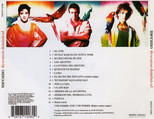 MECANO - DESCANSO DOMINICAL - Imagen 2