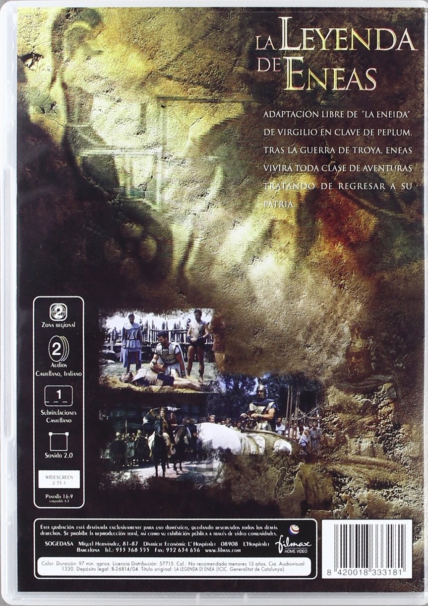 LA LEYENDA DE ENEAS - STEVE REEVES - Imagen 2