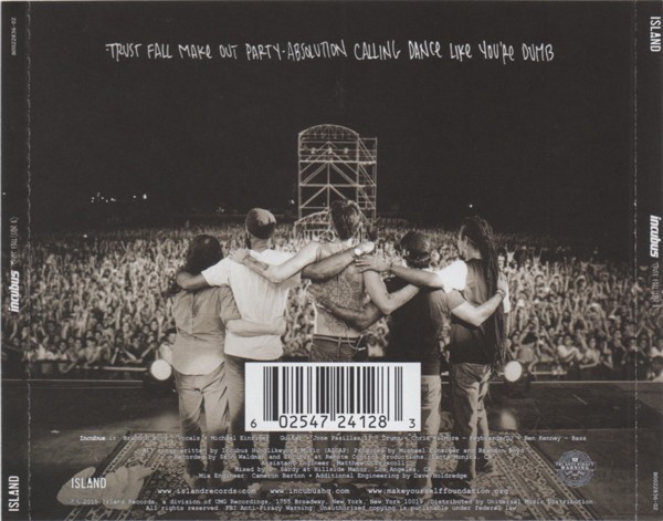 INCUBUS - TRUST FALL - Imagen 2