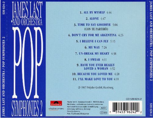 JAMES LAST AND ORQUESTRA - POP SYMPHONIES 2 - Imagen 2