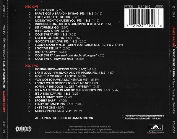 JAMES BROWN - FOUNDATIONS OF FUNK - Imagen 2