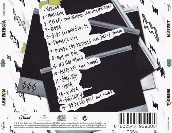 J BALVIN - ENERGIA - Imagen 2