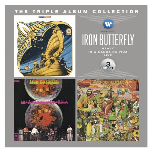 IRON BUTTERFLY - THE TRIPLE ALBUM COLLECTION