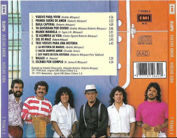 ILLAPU - VUELVO AMOR VUELVO VIDA - Imagen 2