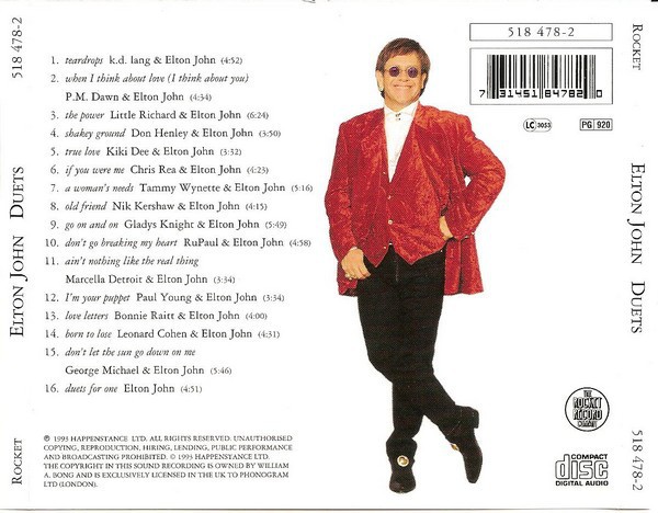ELTON JOHN - DUETS - Imagen 2