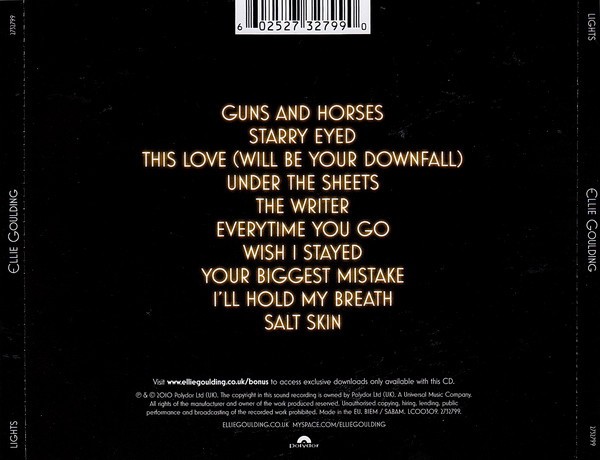 ELLIE GOULDING - LIGHTS - Imagen 2