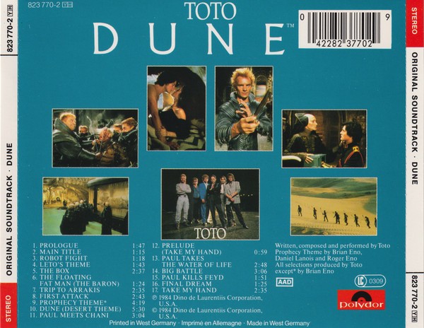 DUNE - SOUNDTRACK - Imagen 2