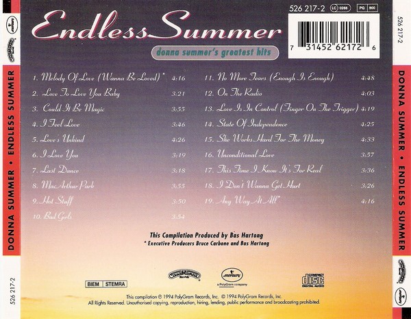 DONNA SUMMER - ENDLESS SUMMER - Imagen 2